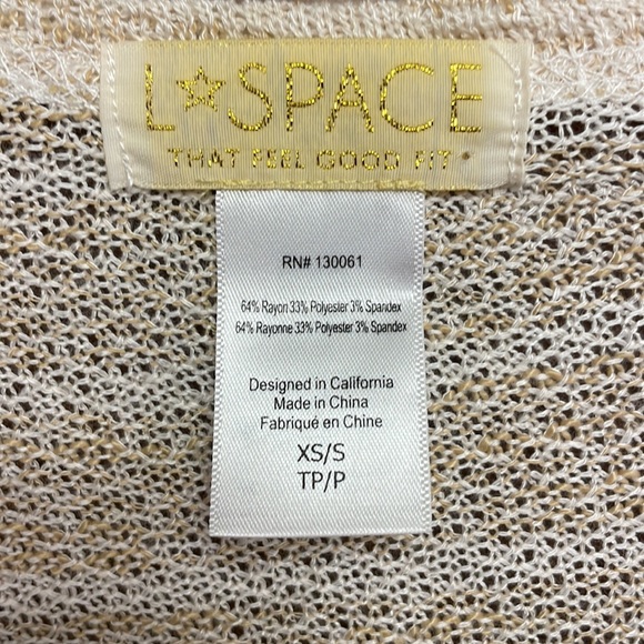 L*SPACE Knit Coverup (Swim or Lounge) - Picture 4 of 5